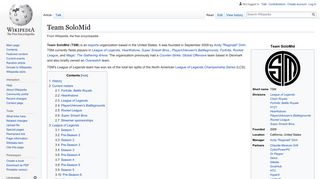 Team SoloMid - Wikipedia