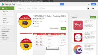 TSRTC Online Ticket Booking || Bus Reservation - Apps on Google ...