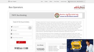 TSRTC Online Bus Ticket Booking - Upto Rs.100 Off + Rs.1000 Cash ...