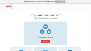 Total Application Security - Login - Indusface