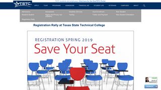 Texas State Technical College | Admissions | Registration Rally at ...