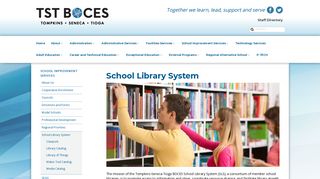 School Library System | TST BOCES | Tompkins, Seneca, Tioga BOCES
