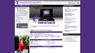 Blackboard - Tarleton State University