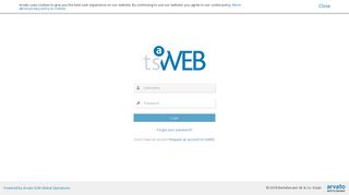 Welcome to tsWEB Portal