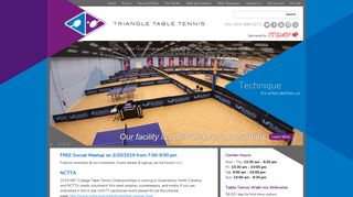 Triangle Table Tennis | NC Table Tennis Programs