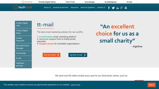 Charity email marketing | tt-mail - Tech Trust