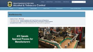 Missouri Division of Alcohol and Tobacco Control | DPS
