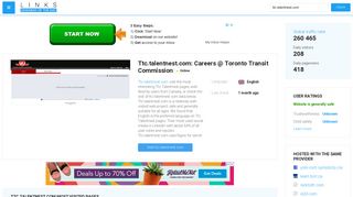 Visit Ttc.talentnest.com - Careers @ Toronto Transit Commission.