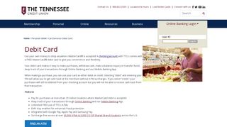 Debit Card - The Tennessee Credit Union