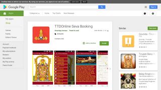 TTDOnline Seva Booking - Apps on Google Play