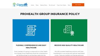Group Health Insurance Tailored To Meet Needs of ... - Cigna TTK