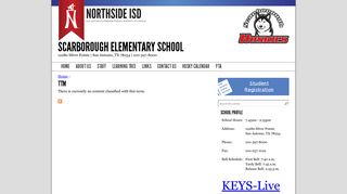 ttm | Scarborough Elementary School - NISD