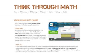 Help & Student Support - Think Through Math