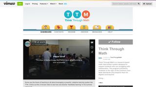 TTM at work in Think Through Math on Vimeo