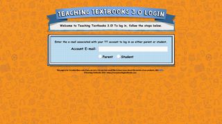 Teaching Textbooks Login