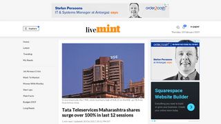 Tata Teleservices Maharashtra shares surge over 100% in last 12 ...