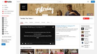 Terribly Tiny Tales - YouTube