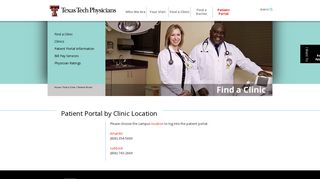 Patient Portal - Texas Tech Physicians
