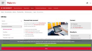 Personal loan account - Eindhoven University of Technology