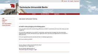 TU Berlin - uni-assist eV