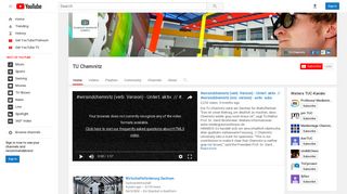 TU Chemnitz - YouTube