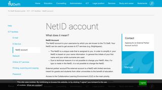 NetID account - TU Delft