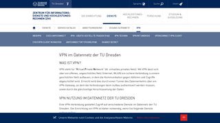 VPN im Datennetz der TU Dresden — Zentrum für Informationsdienste ...
