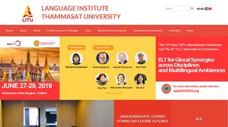 LANGUAGE INSTITUTE THAMMASAT UNIVERSITY