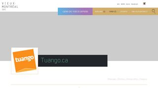 Tuango.ca | SDC Vieux-Montréal
