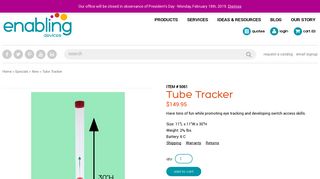 Tube Tracker | Enabling Devices