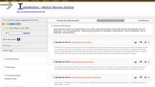 TubeMotion - Watch Movies Online - RSSing.com