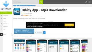 Tubidy App - Mp3 Downloader 1.3.6 for Android - Download