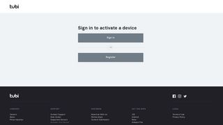 Tubi - Activate your Roku, Chromecast, Apple TV or Other OTT Device