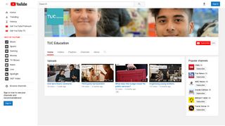 TUC Education - YouTube