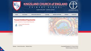 Tucasi Online Payments | Kingsland CE School