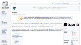 Tuenti - Wikipedia