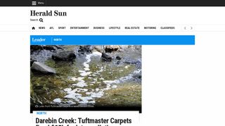 Tuftmaster Carpets fined $25,000 for polluting Darebin Creek | Leader