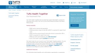 Tufts Health Together - Tufts Health Plan
