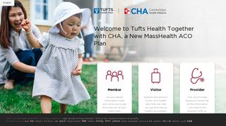 My Site - CHA - Tufts Health Plan