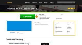 Welcome to Webmail.tuftsmedicalcenter.org - Netscaler Gateway