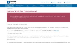 Medicare Plans - Tufts Health Plan