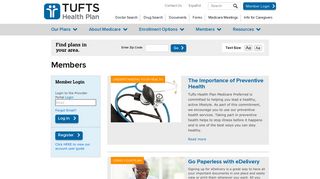 Members | Tufts Health Plan Medicare Preferred