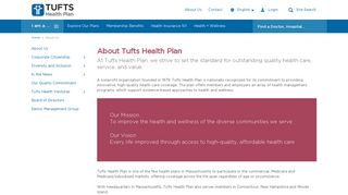 Network Health is now simply Tufts Health Plan