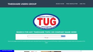 Search All of TUG! - Timeshare Users Group