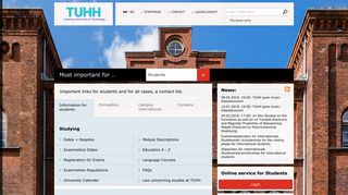 TUHH – Most Important – Students