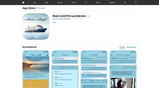 Mein Schiff Kreuzfahrten on the App Store - iTunes - Apple