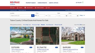 Tulare County, CA Real Estate and Homes for Sale - Remax