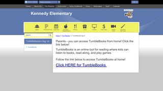 Tumblebooks log-in / TumbleBooks - Lawrence Public Schools