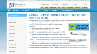 East Brunswick Public Library | TumbleBooks - eBooks for Kids and ...