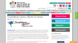 TumbleBook Library, eBooks for eKids! - Chattahoochee Valley Library